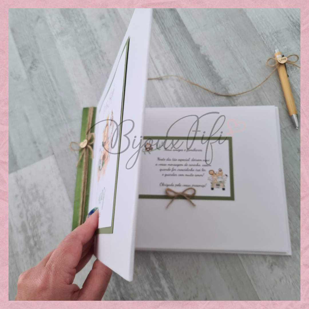Livro de Honra A4 "Safari"
