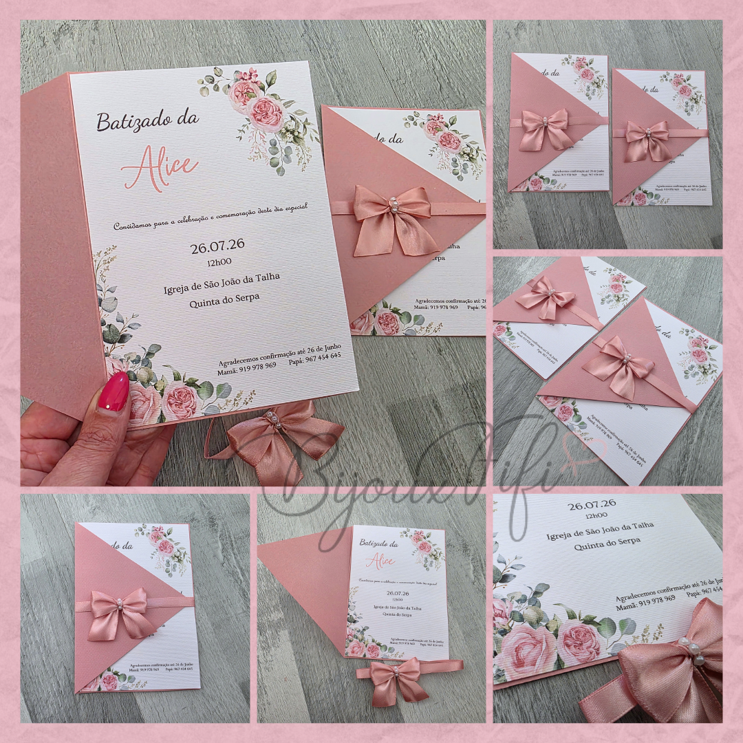 Convite Capa "Old Rose" V2