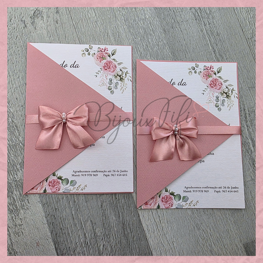 Convite Capa "Old Rose" V2