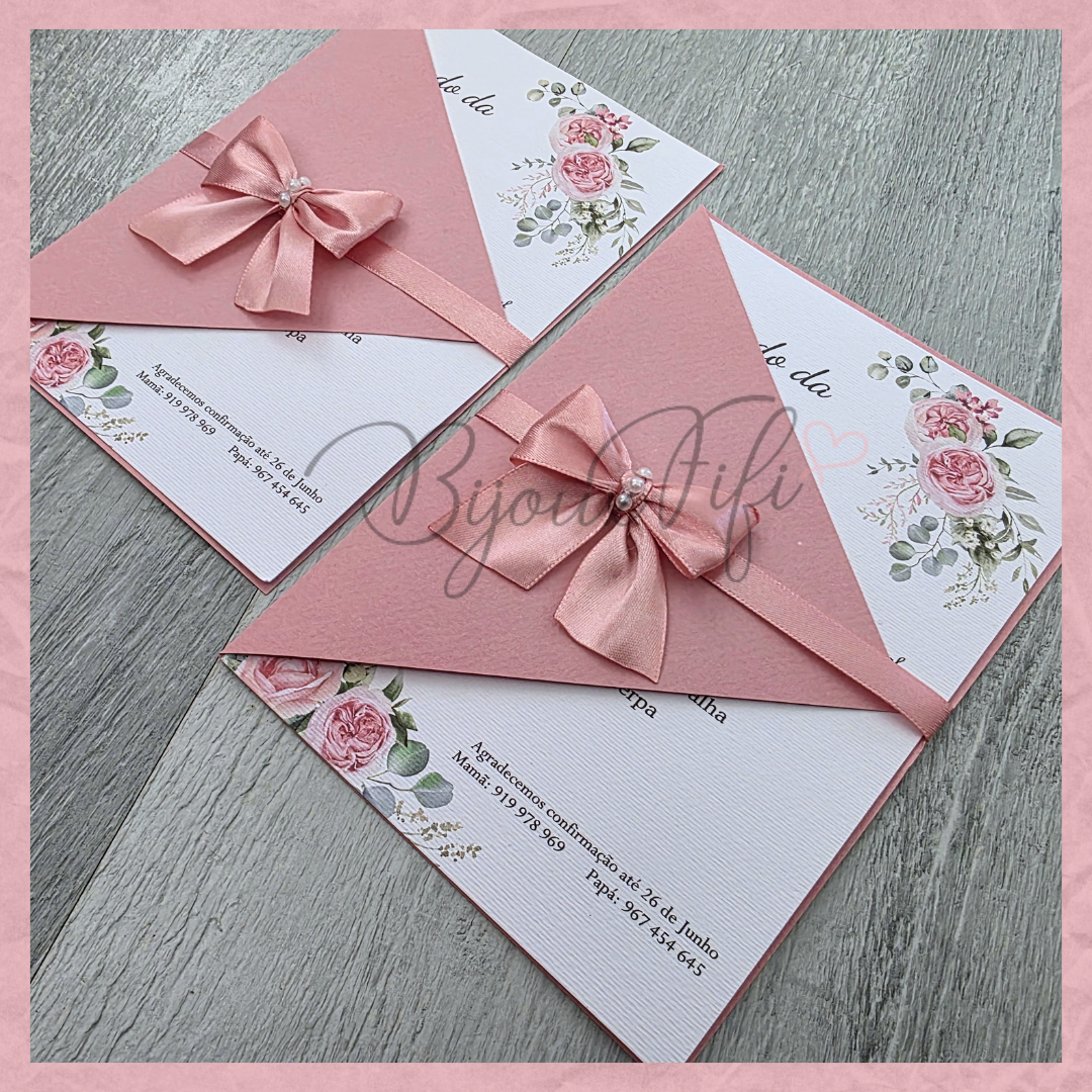Convite Capa "Old Rose" V2