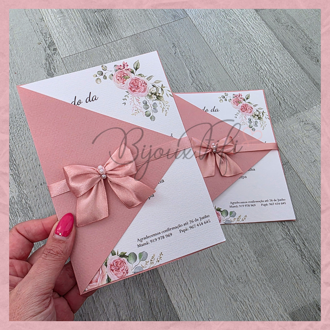 Convite Capa "Old Rose" V2