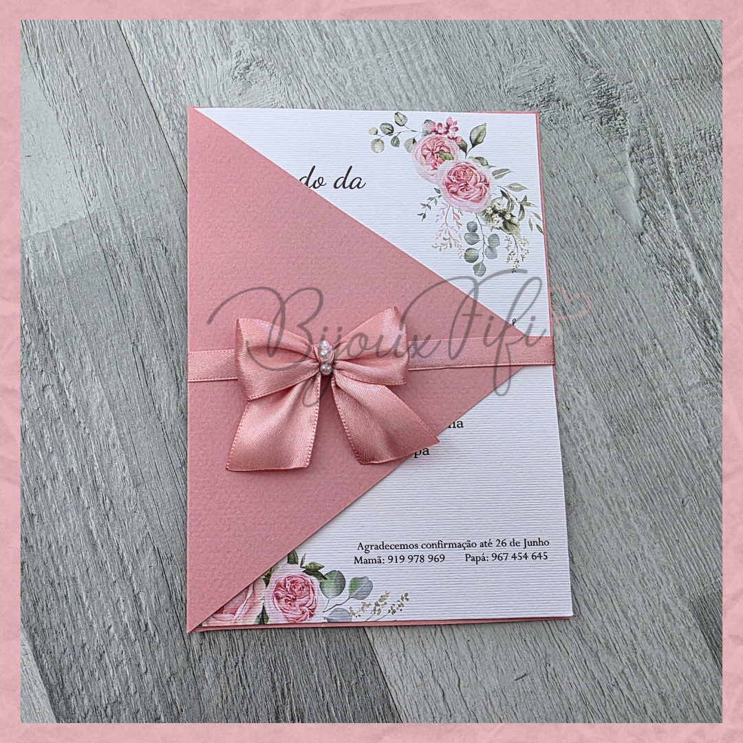 Convite Capa "Old Rose" V2