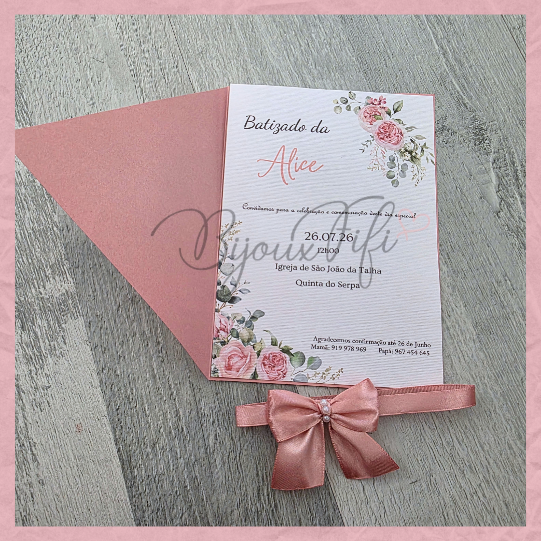 Convite Capa "Old Rose" V2