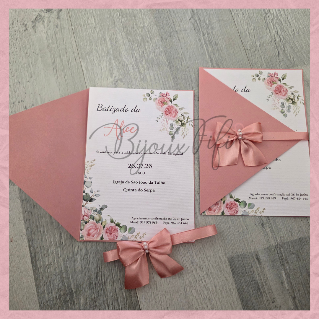 Convite Capa "Old Rose" V2