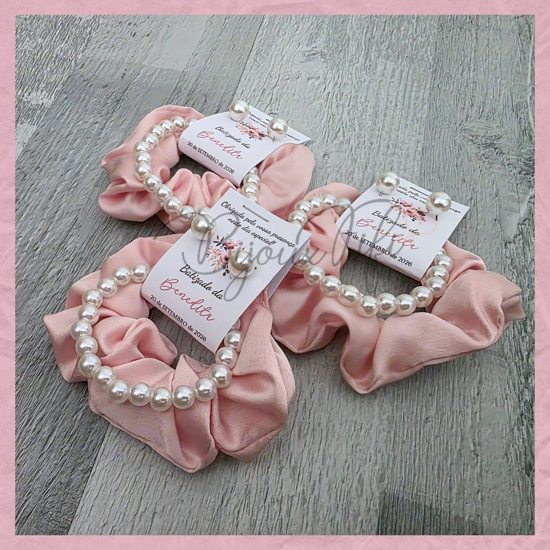 Pack Scrunchie "Dark Pink"