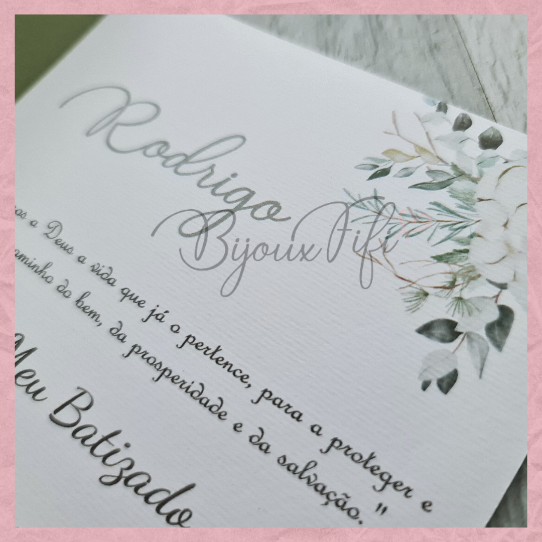 Convite "Pure Cotton" MB048