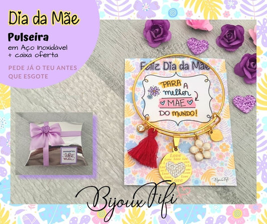 Pulseira Love Dourada