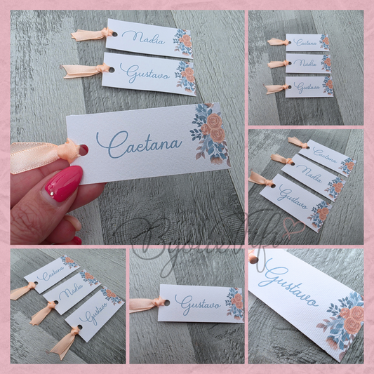 Marcador de Mesa Individual "Ice to Blue"