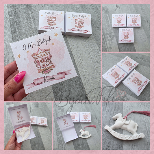 Caixa com gesso perfumado "Fun Park" Rose