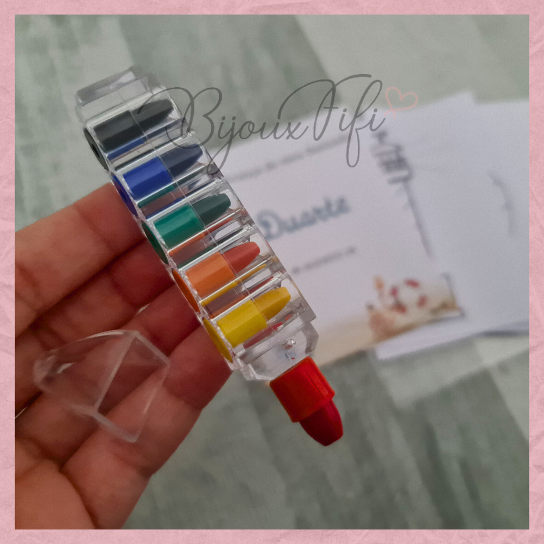 Caneta ceras +Desenhos "Royal Nautic"