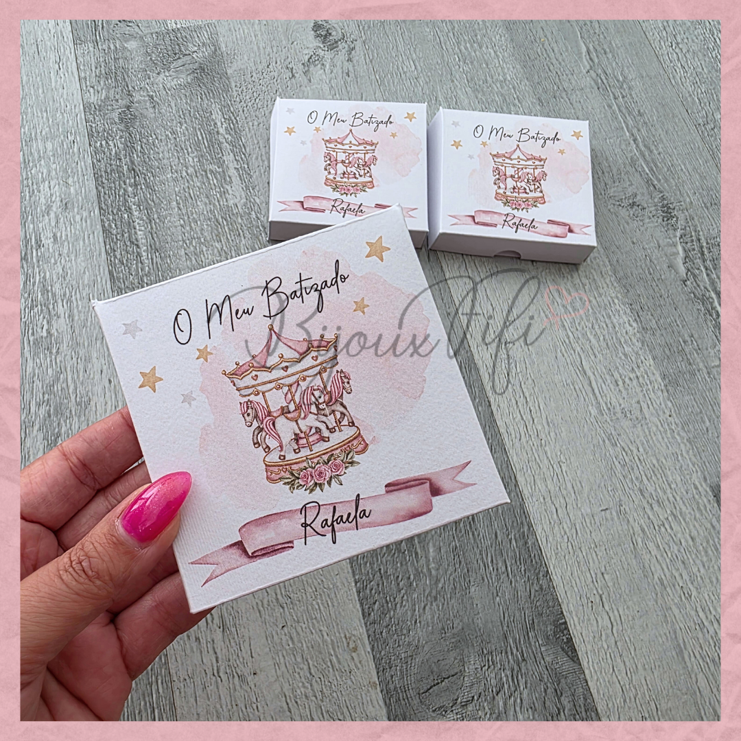 Caixa com gesso perfumado "Fun Park" Rose