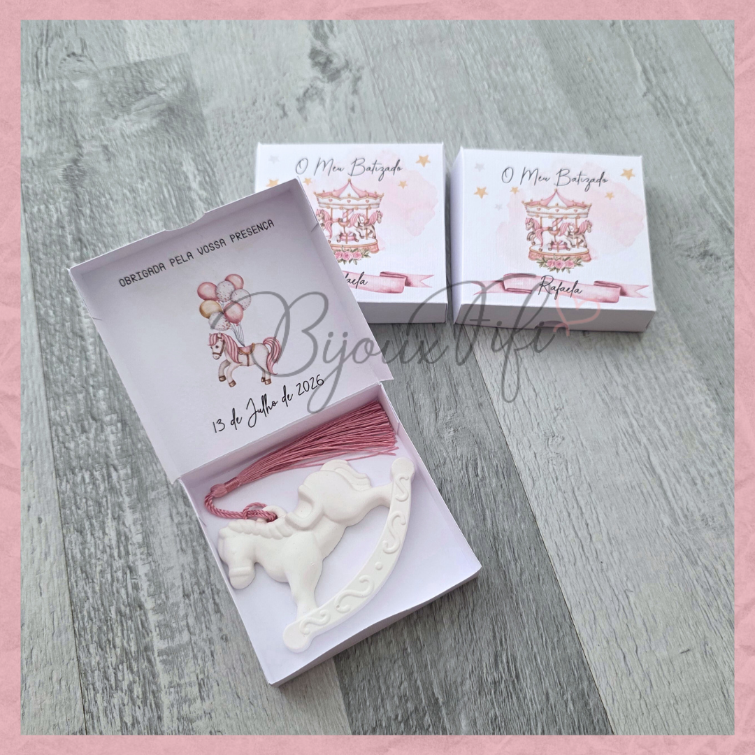 Caixa com gesso perfumado "Fun Park" Rose