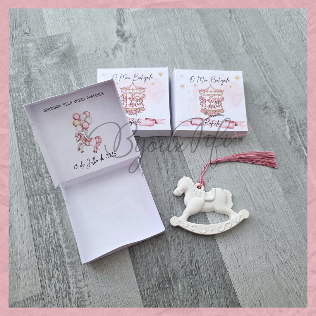 Caixa com gesso perfumado "Fun Park" Rose