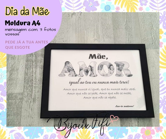 Moldura A4 Mãe