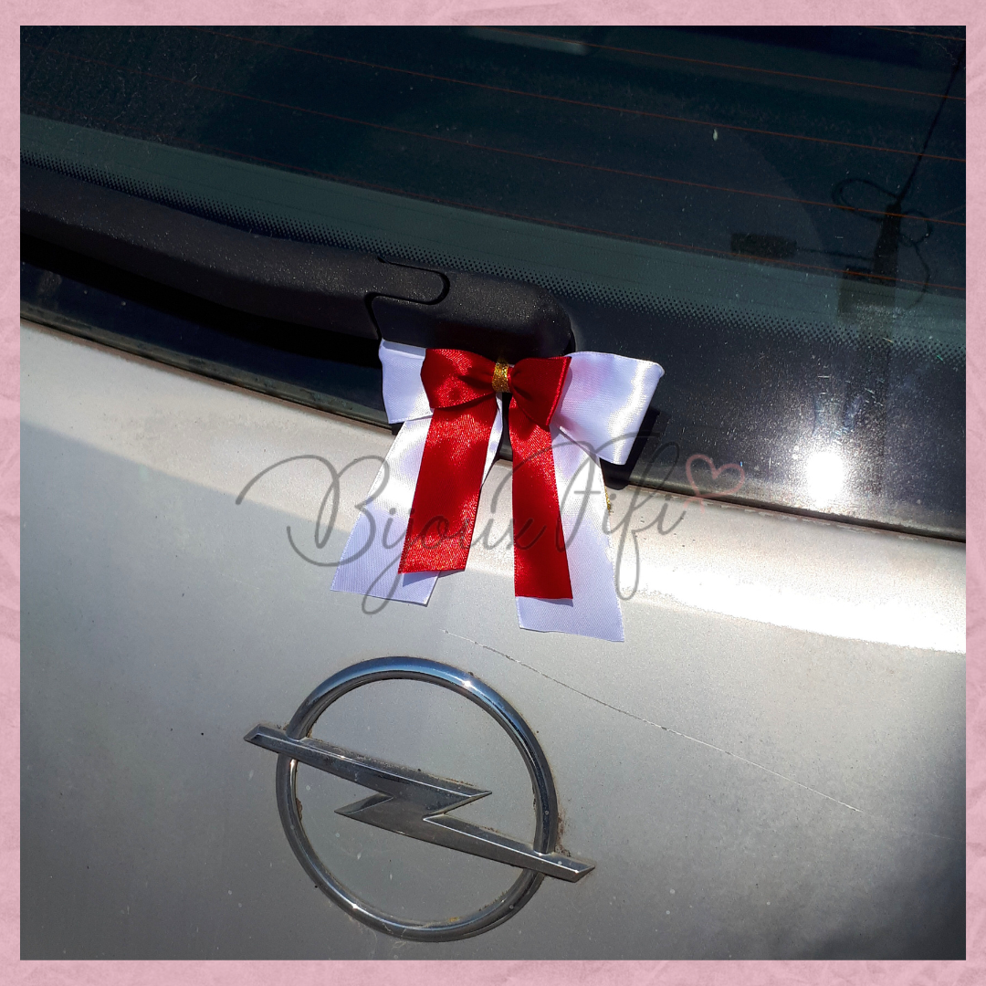 Laços duplos "Old Rose 4" Carros Convidados (+cores)