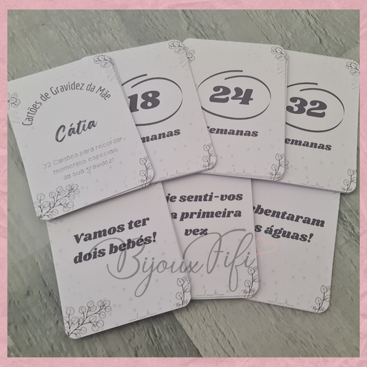 Cartões de Gravidez - Bijoux Fifi