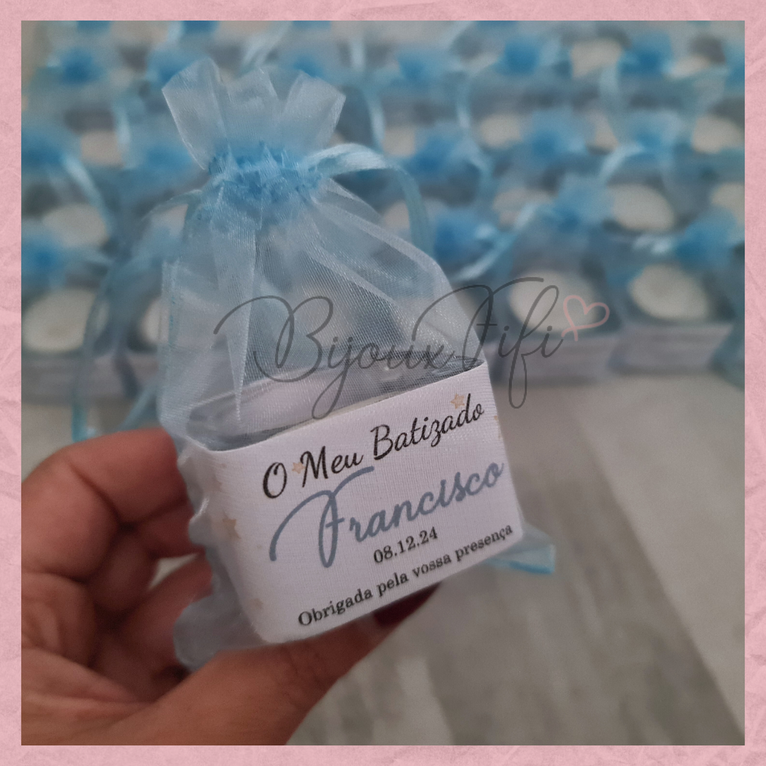 Suporte de vidro com vela "Little Prince" (vários temas disponíveis)