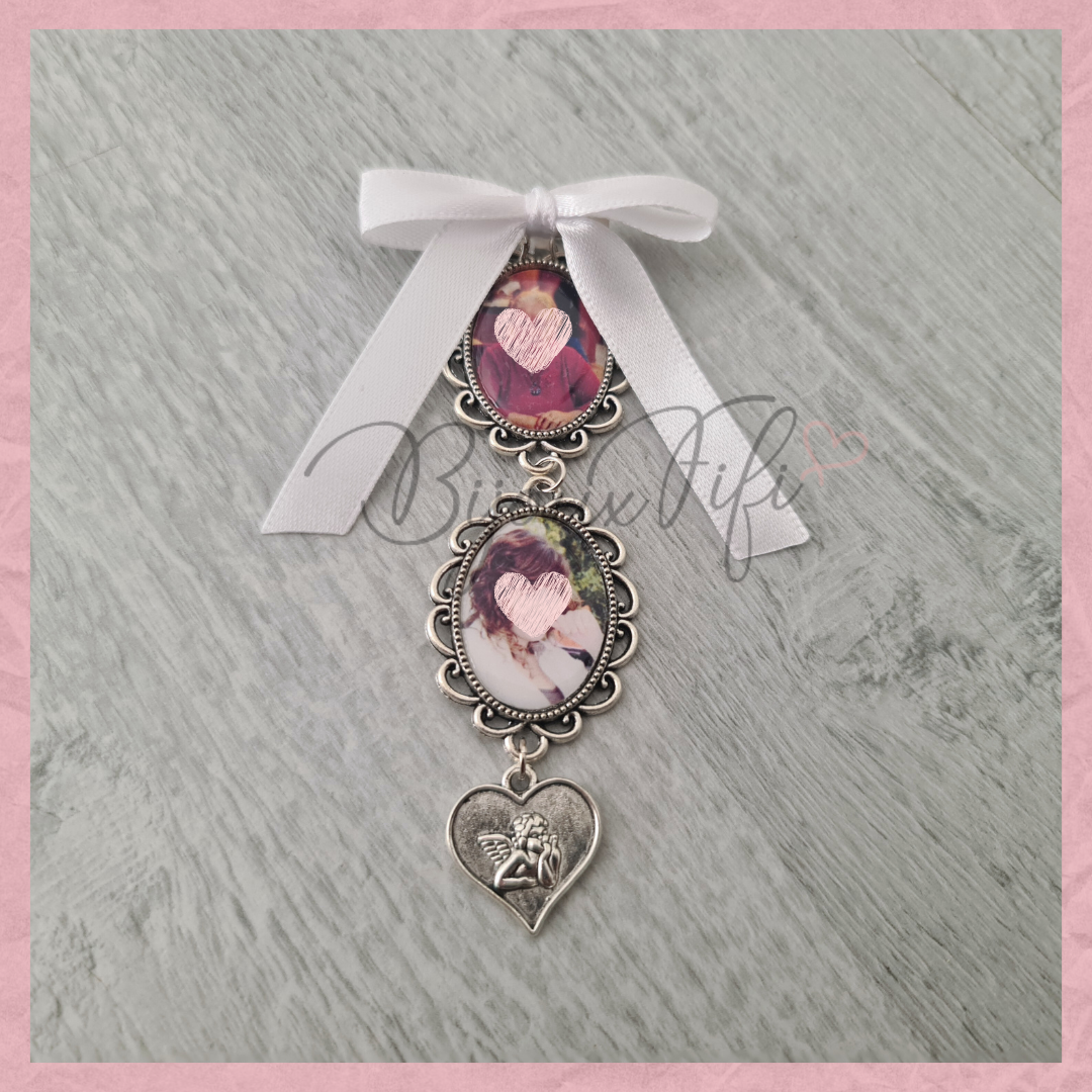 Conjunto de 2 Medalhas ♡